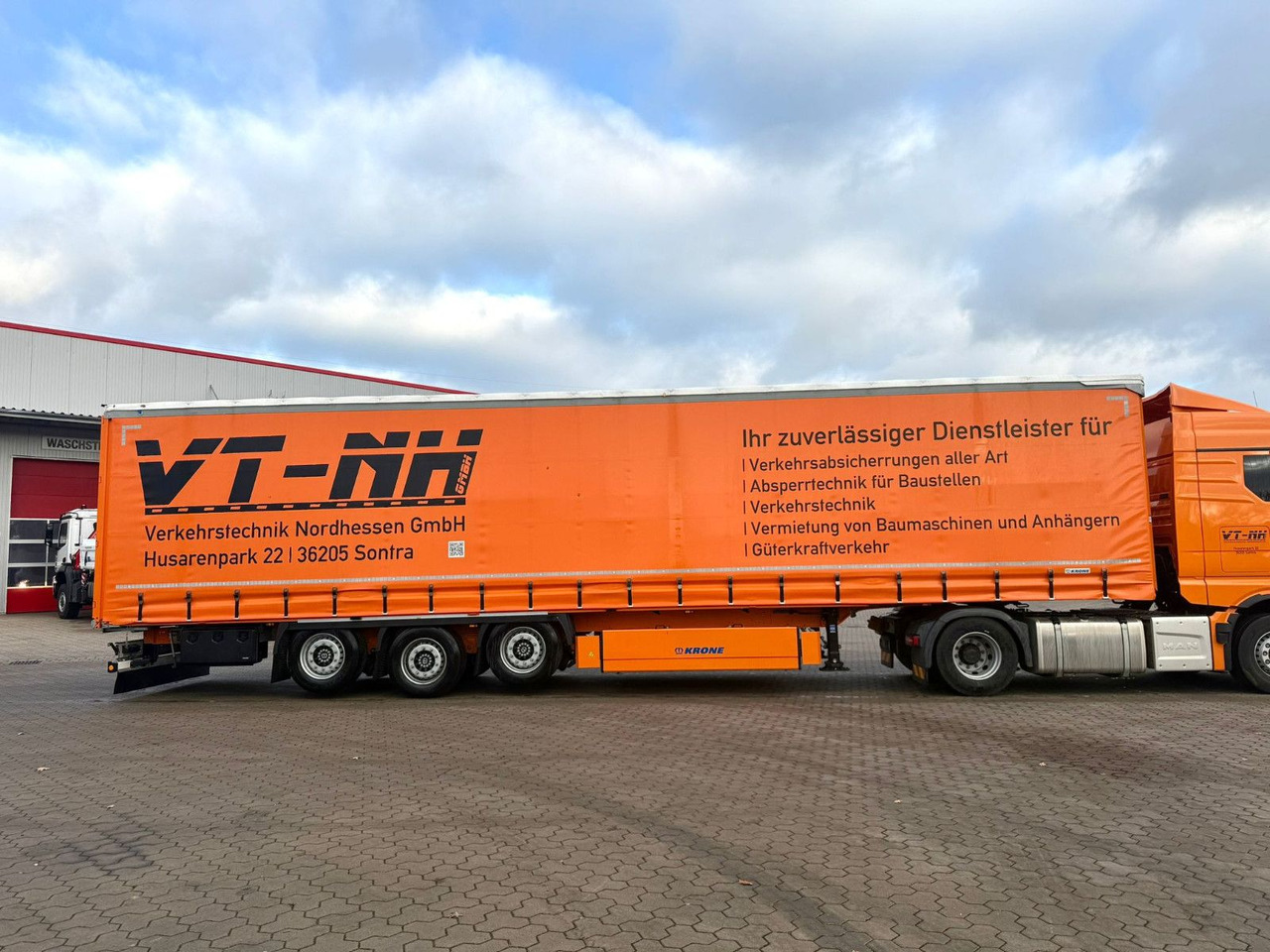 Krone Schiebeplanen Auflieger Wie Neu Code XL - Semi-reboque de lona: foto 3 Krone Schiebeplanen Auflieger Wie Neu Code XL - Semi-reboque de lona: foto 3