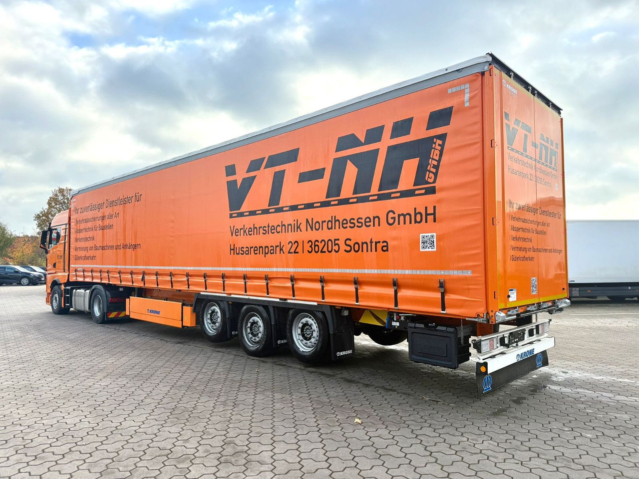 Krone Schiebeplanen Auflieger Wie Neu Code XL - Semi-reboque de lona: foto 5 Krone Schiebeplanen Auflieger Wie Neu Code XL - Semi-reboque de lona: foto 5