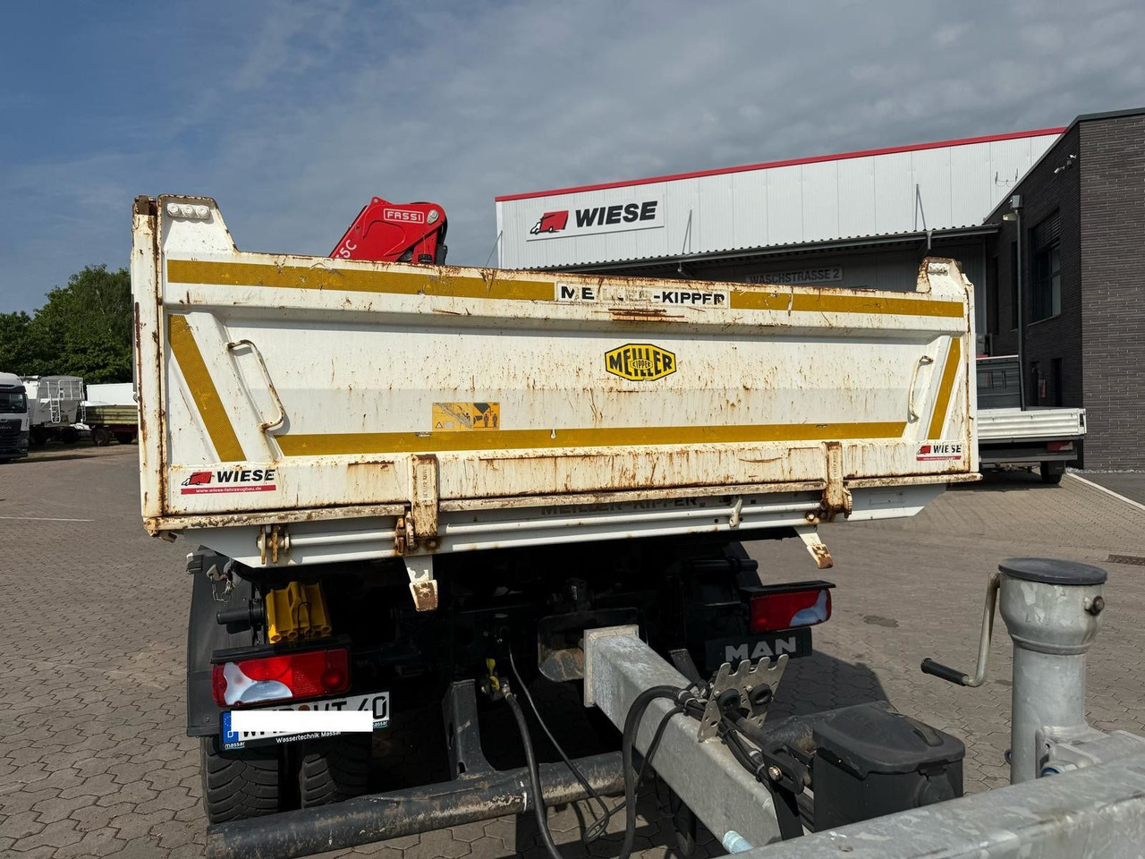 MAN TGM 18.320 4x2 BB mit Fassi F135 Kipper Kran - Camião basculante, Camião grua: foto 5 MAN TGM 18.320 4x2 BB mit Fassi F135 Kipper Kran - Camião basculante, Camião grua: foto 5