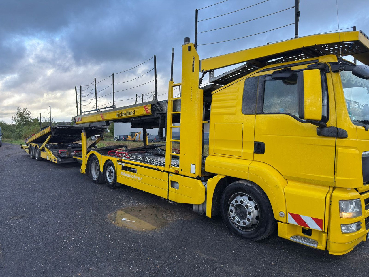 MAN TGS 18.400 Autotransporter Komplettgespann - Camião transporte de veículos: foto 1 MAN TGS 18.400 Autotransporter Komplettgespann - Camião transporte de veículos: foto 1