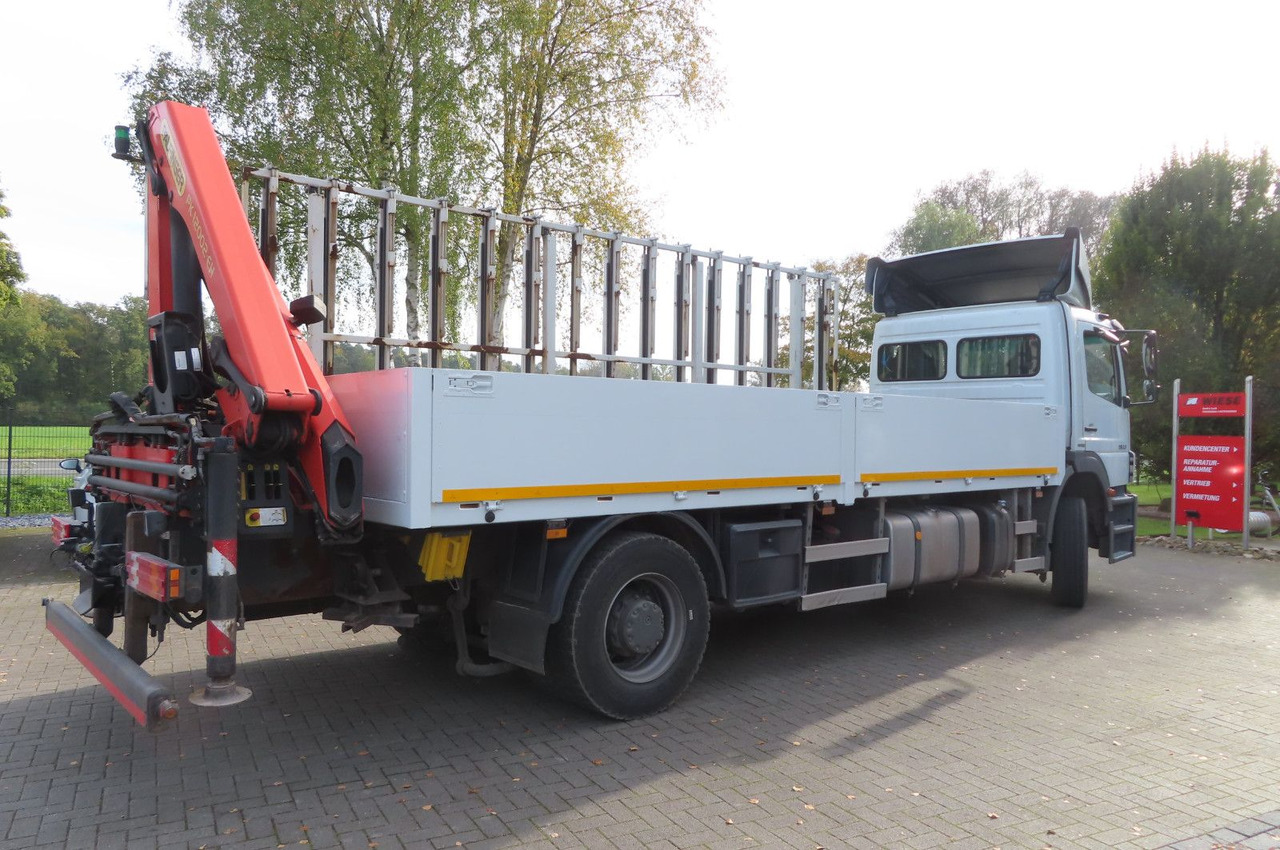 Mercedes-Benz Axor 1833 L - Glastransporter Kran Palfinger - Camião grua: foto 1 Mercedes-Benz Axor 1833 L - Glastransporter Kran Palfinger - Camião grua: foto 1