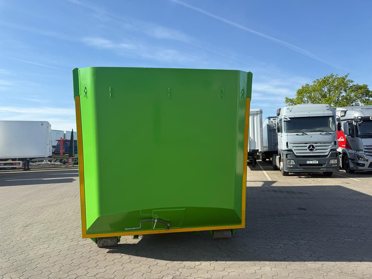 Reboque transportador de contêineres/ Caixa móvel RSM Abrollcontainer 38m³ mit hydr. Heckklappe: foto 7 Reboque transportador de contêineres/ Caixa móvel RSM Abrollcontainer 38m³ mit hydr. Heckklappe: foto 7