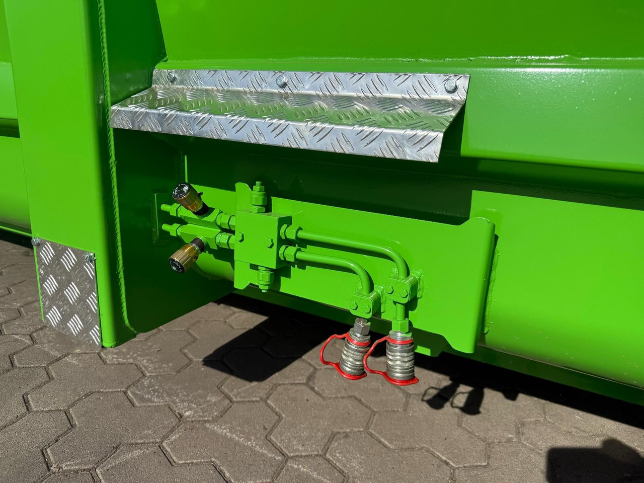 Reboque transportador de contêineres/ Caixa móvel RSM Abrollcontainer 38m³ mit hydr. Heckklappe: foto 13 Reboque transportador de contêineres/ Caixa móvel RSM Abrollcontainer 38m³ mit hydr. Heckklappe: foto 13