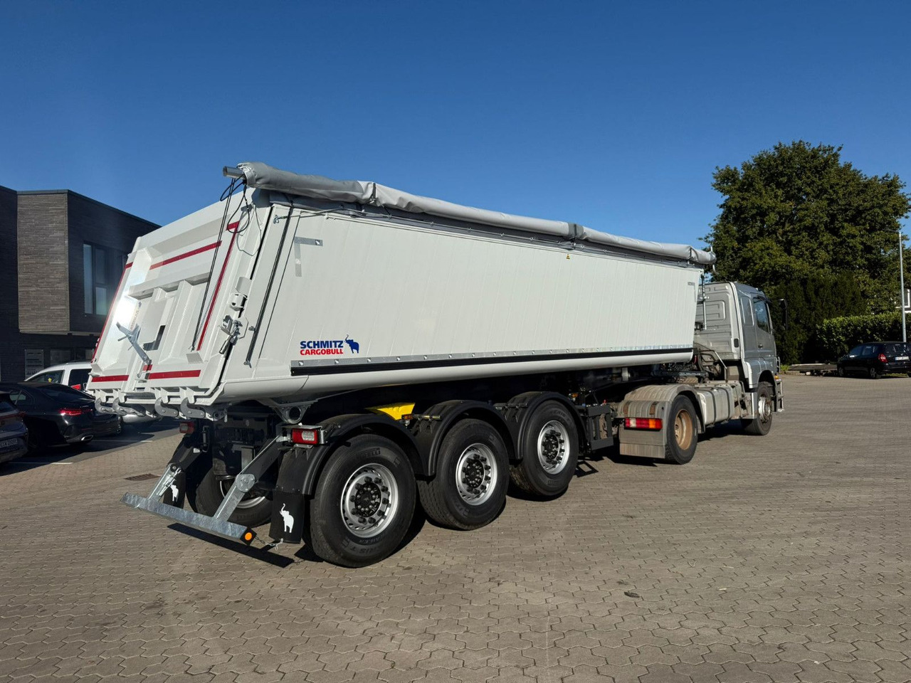 Schmitz Cargobull SKI 24 SL 7.2 3-Achs Alu Mulde 27m³ Sofort Verfü - Semi-reboque basculante: foto 4 Schmitz Cargobull SKI 24 SL 7.2 3-Achs Alu Mulde 27m³ Sofort Verfü - Semi-reboque basculante: foto 4