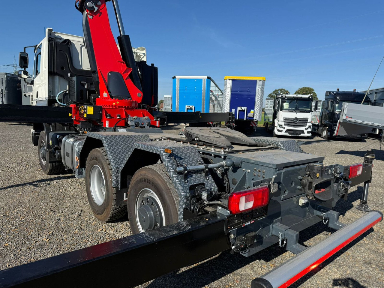 Tractor Tatra 6x6x6 Phoenix Kran Fassi F545 + Fly JIB: foto 7