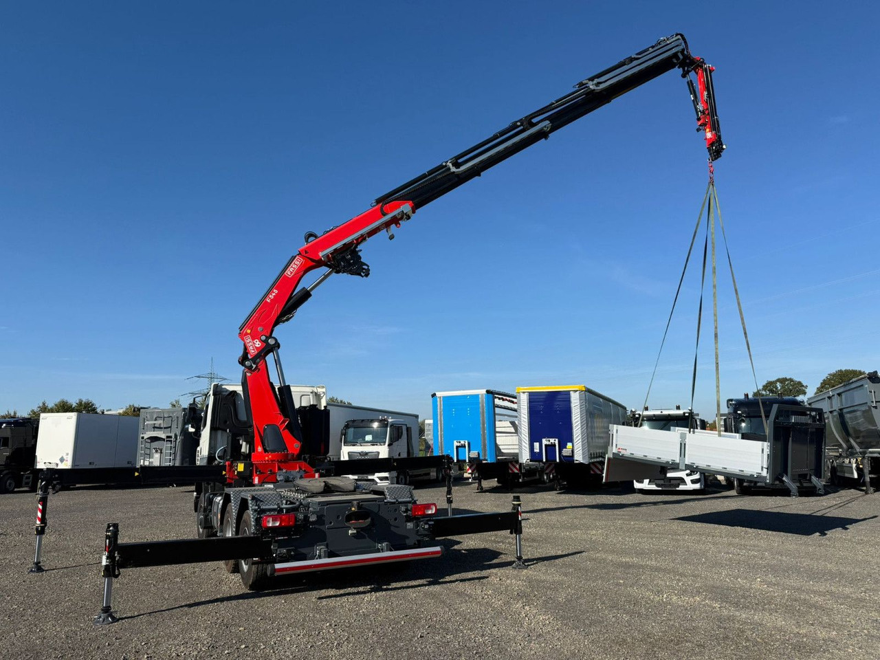 Tractor Tatra 6x6x6 Phoenix Kran Fassi F545 + Fly JIB: foto 6