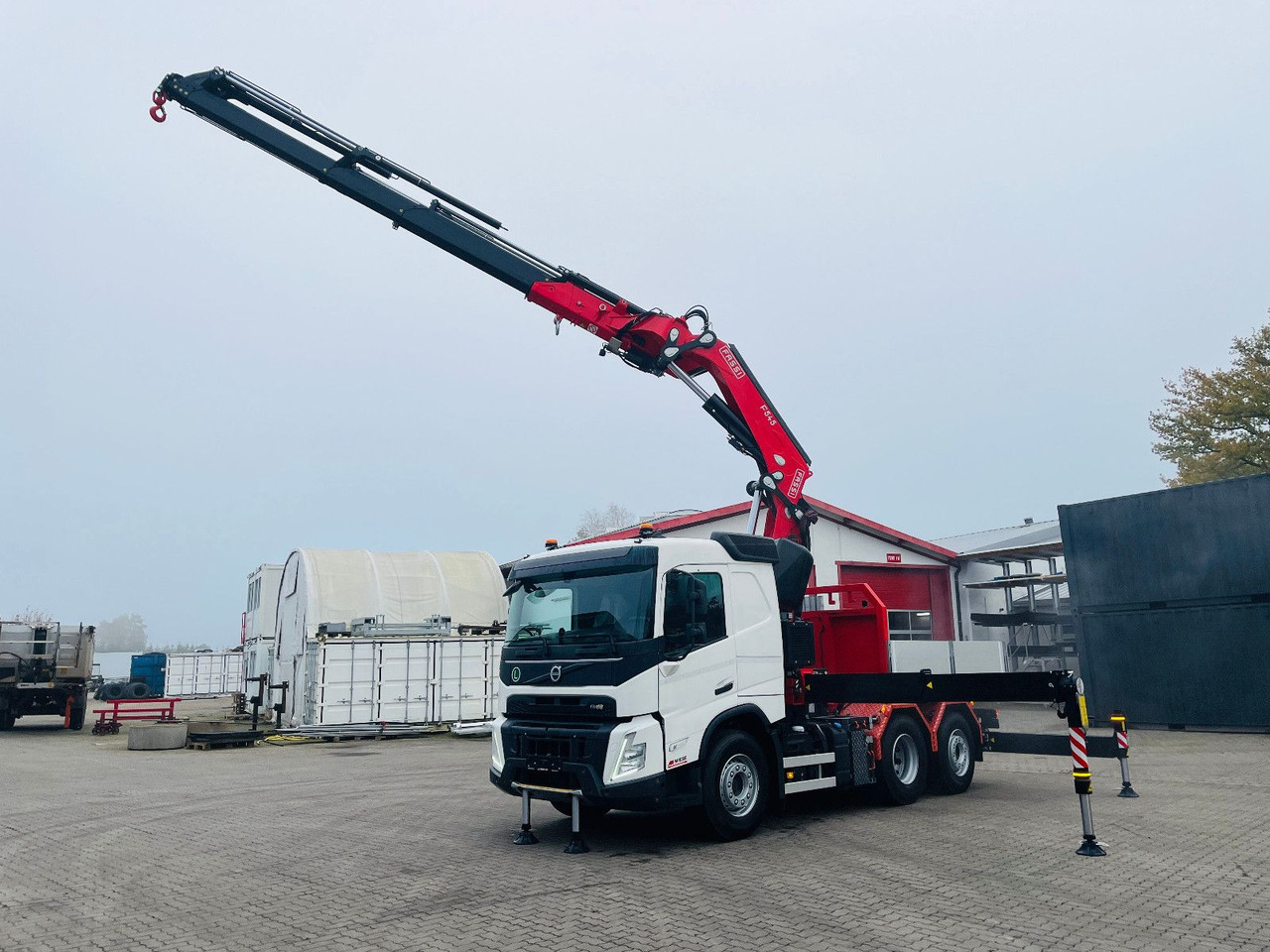 Volvo FMX 540 6x2 mit Kran Fassi F545.2.28 - Tractor: foto 5 Volvo FMX 540 6x2 mit Kran Fassi F545.2.28 - Tractor: foto 5