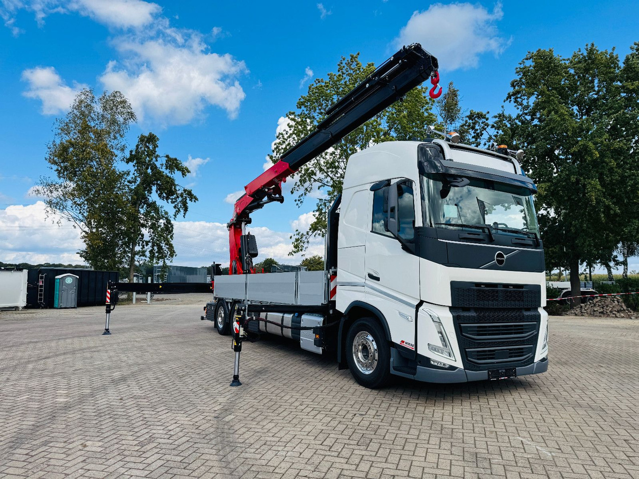 Volvo FH 540 6x2 Container Fassi F545 Heck - Camião de caixa aberta/ Plataforma, Camião grua: foto 5 Volvo FH 540 6x2 Container Fassi F545 Heck - Camião de caixa aberta/ Plataforma, Camião grua: foto 5