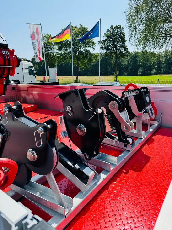 Camião de caixa aberta/ Plataforma, Camião grua Volvo FH 540 mit Fassi F2150RAL Fly Jib + Winde: foto 15