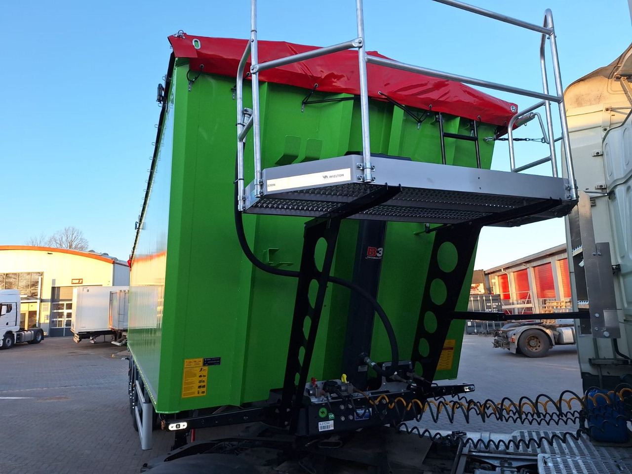 Semi-reboque basculante Wielton BULKMASTER 50m³ SOFORT VERFÜGBAR: foto 7 Semi-reboque basculante Wielton BULKMASTER 50m³ SOFORT VERFÜGBAR: foto 7