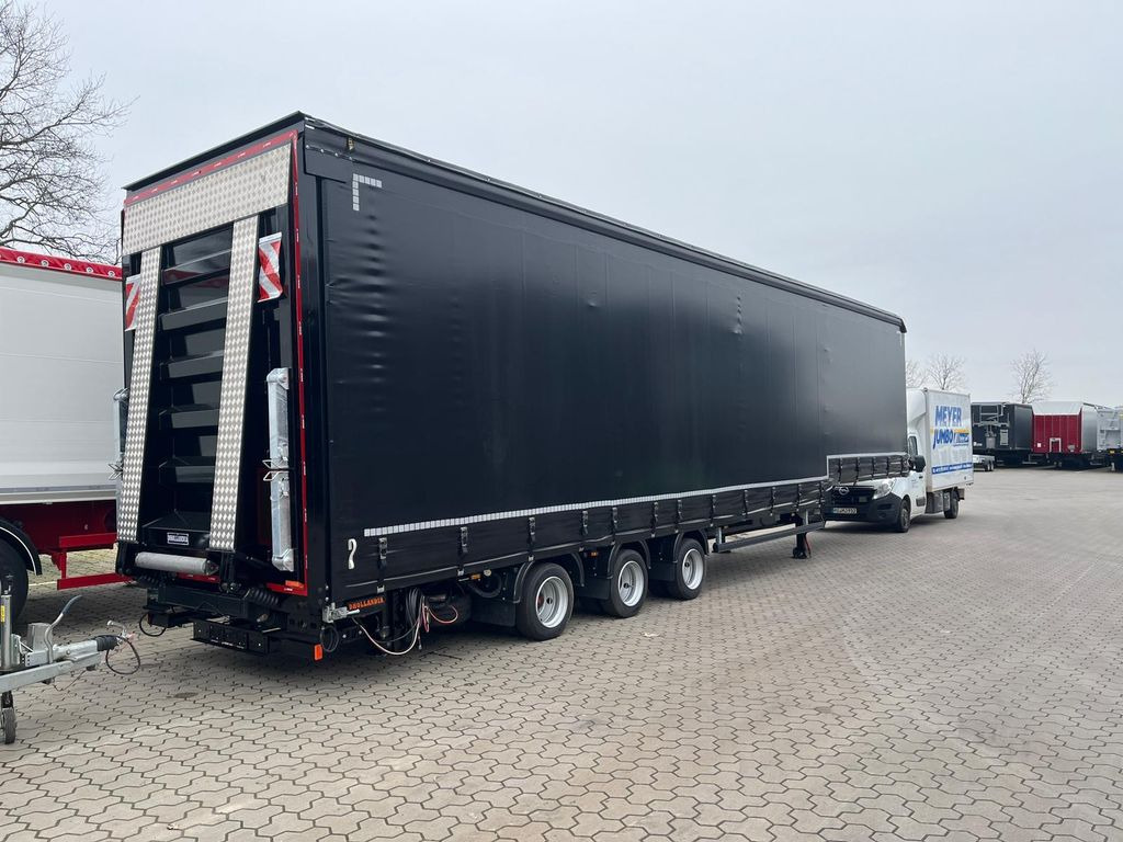 Wiese Gabelstaplertransporter Mega mit Rampen - Semi-reboque baixa: foto 1 Wiese Gabelstaplertransporter Mega mit Rampen - Semi-reboque baixa: foto 1