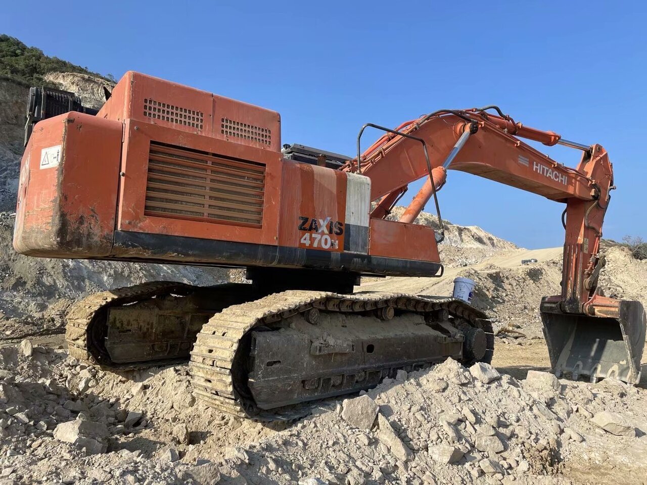 HITACHI ZX470-3 - Escavadora de rastos: foto 1 HITACHI ZX470-3 - Escavadora de rastos: foto 1