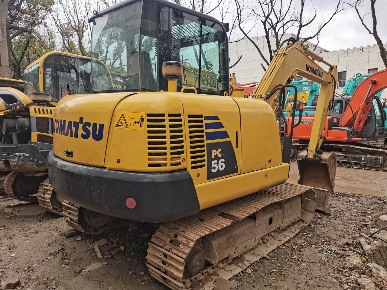 KOMATSU PC56-7-Mini excavator - Mini escavadeira: foto 4 KOMATSU PC56-7-Mini excavator - Mini escavadeira: foto 4