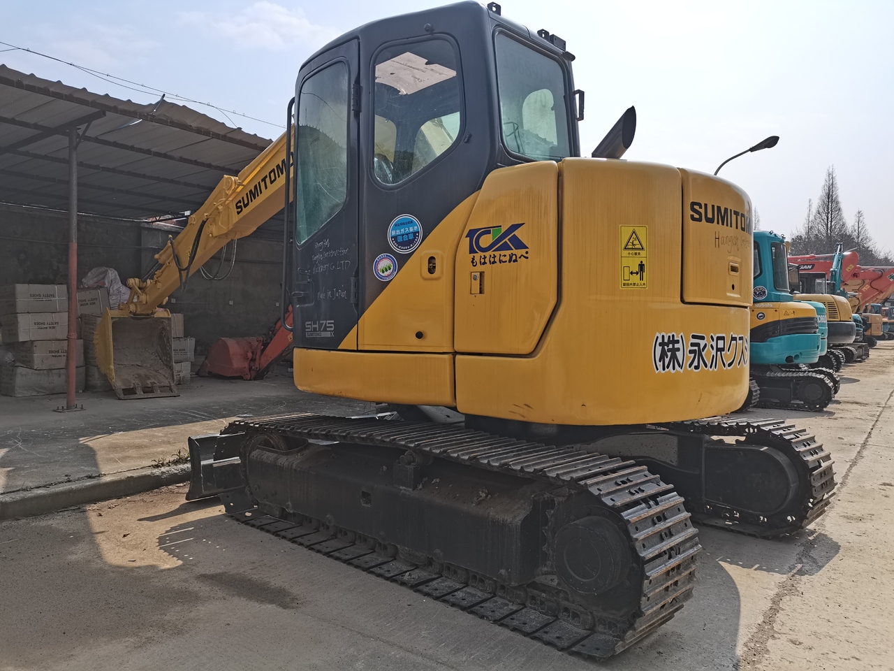SUMITOMO SH75 - Mini escavadeira: foto 4 SUMITOMO SH75 - Mini escavadeira: foto 4