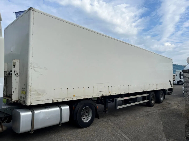 Groenewegen 2 assige gesloten opbouw opslag met laadklep - Semi-reboque furgão: foto 1 Groenewegen 2 assige gesloten opbouw opslag met laadklep - Semi-reboque furgão: foto 1