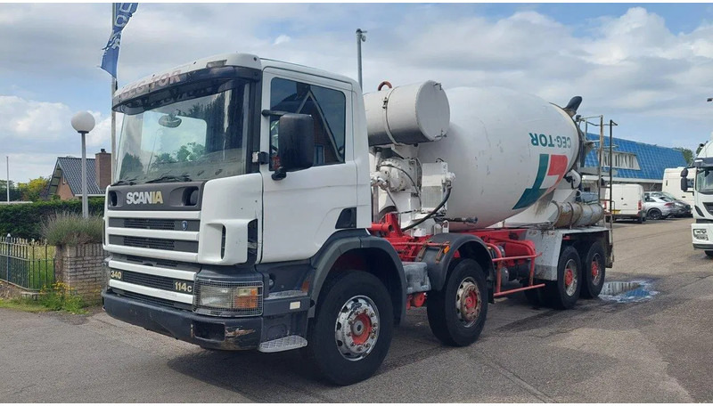 Scania P114-340 8x4 Mixer Full Steel Spring - Camião betoneira: foto 1 Scania P114-340 8x4 Mixer Full Steel Spring - Camião betoneira: foto 1