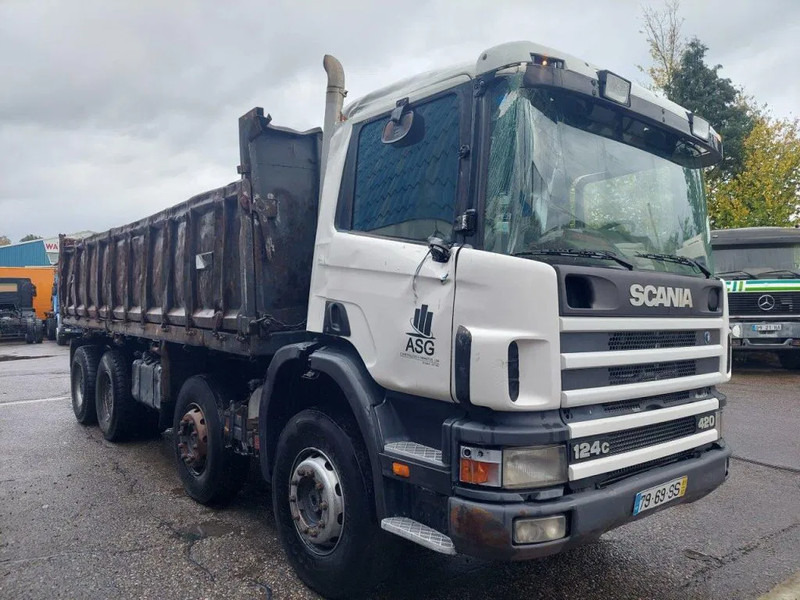 Scania P124-420 8x4 Kipper Steel - Camião basculante: foto 2 Scania P124-420 8x4 Kipper Steel - Camião basculante: foto 2