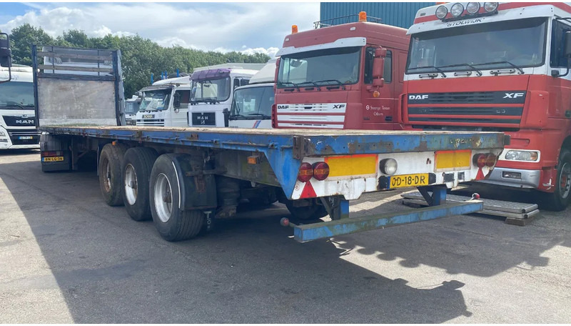 Zwalve 3 BPW axle with DRUM brake - Semi-reboque plataforma/ Caixa aberta: foto 1 Zwalve 3 BPW axle with DRUM brake - Semi-reboque plataforma/ Caixa aberta: foto 1