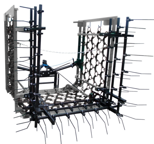 Metal-Technik Chwastownik / DESYERBADOR MECANICO - Grade de dentes flexíveis: foto 1 Metal-Technik Chwastownik / DESYERBADOR MECANICO - Grade de dentes flexíveis: foto 1