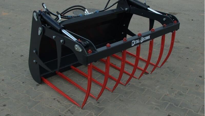Metal-Technik Krokodyl 1,8 m euro/sms - Garra para Trator: foto 1 Metal-Technik Krokodyl 1,8 m euro/sms - Garra para Trator: foto 1
