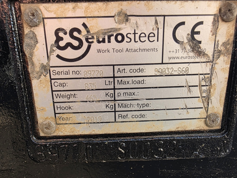 S60 slotenbak brede bak eurosteel s60 s 60 slotenbak - Balde para Máquina de construção: foto 5 S60 slotenbak brede bak eurosteel s60 s 60 slotenbak - Balde para Máquina de construção: foto 5