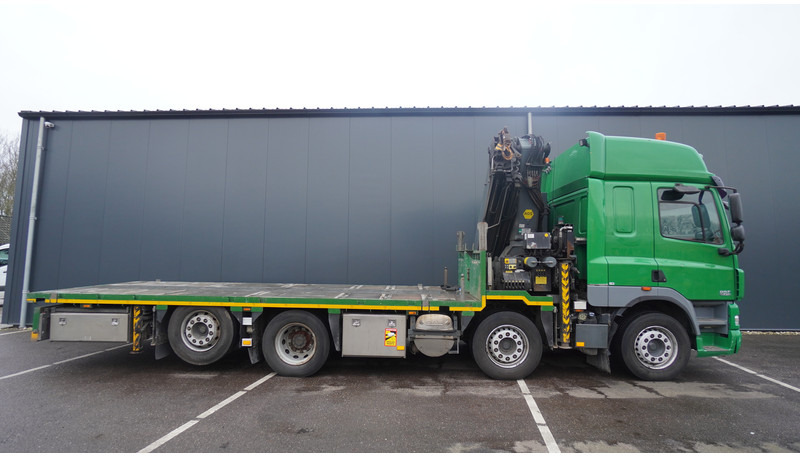 DAF CF 85.410 8X2 OPEN BOX WITH PALFINGER 42502 CRANE - Camião grua: foto 4 DAF CF 85.410 8X2 OPEN BOX WITH PALFINGER 42502 CRANE - Camião grua: foto 4