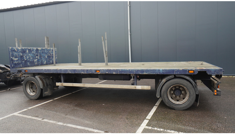 Hoffman 2 AXLE FLATBED WITH TWIST LOCKS 20FT - Reboque plataforma/ Caixa aberta: foto 5 Hoffman 2 AXLE FLATBED WITH TWIST LOCKS 20FT - Reboque plataforma/ Caixa aberta: foto 5