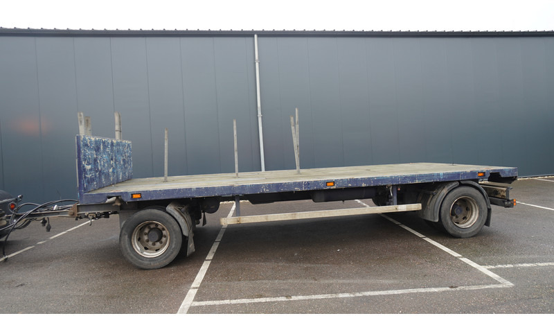 Hoffman 2 AXLE FLATBED WITH TWIST LOCKS 20FT - Reboque plataforma/ Caixa aberta: foto 1 Hoffman 2 AXLE FLATBED WITH TWIST LOCKS 20FT - Reboque plataforma/ Caixa aberta: foto 1