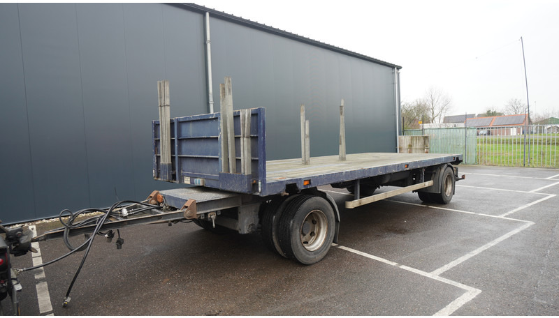 Hoffman 2 AXLE FLATBED WITH TWIST LOCKS 20FT - Reboque plataforma/ Caixa aberta: foto 2 Hoffman 2 AXLE FLATBED WITH TWIST LOCKS 20FT - Reboque plataforma/ Caixa aberta: foto 2