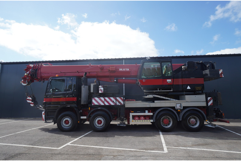 Mercedes-Benz ACTROS 4141 / FAUN HK60 MOBILE CRANE WITH JIB - Camião grua: foto 1 Mercedes-Benz ACTROS 4141 / FAUN HK60 MOBILE CRANE WITH JIB - Camião grua: foto 1