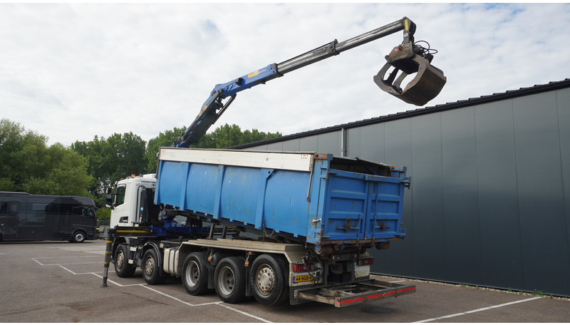 Scania G 490 10X4 CABLE SYSTEM TRUCK WITH PALFINGER Q180Z95TR CRANE - Camião grua: foto 3 Scania G 490 10X4 CABLE SYSTEM TRUCK WITH PALFINGER Q180Z95TR CRANE - Camião grua: foto 3