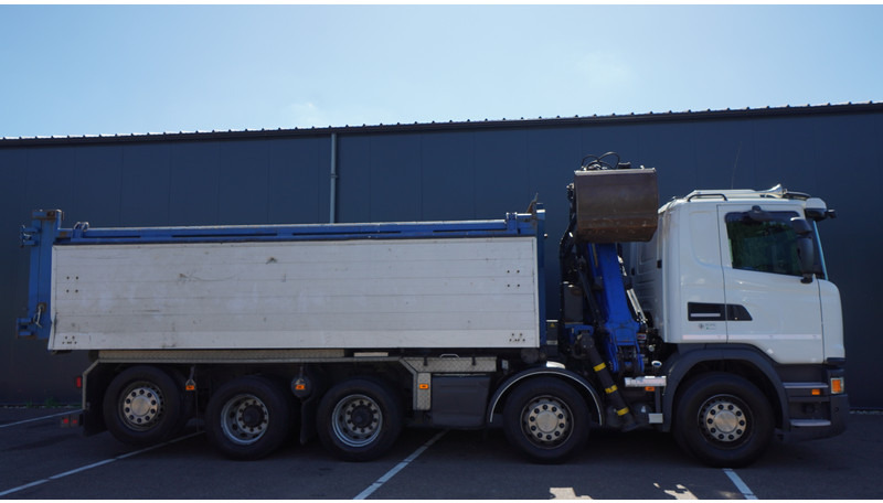 Scania G 490 10X4 CABLE SYSTEM TRUCK WITH PALFINGER Q180Z95TR CRANE - Camião grua: foto 4 Scania G 490 10X4 CABLE SYSTEM TRUCK WITH PALFINGER Q180Z95TR CRANE - Camião grua: foto 4