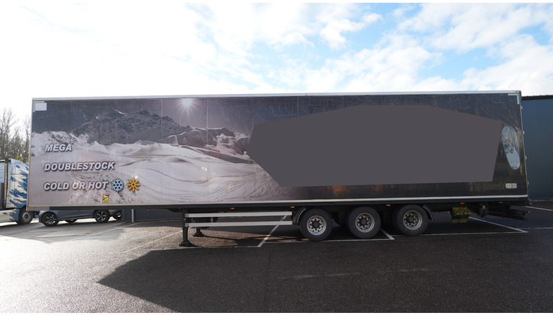 System 3 AXLE MEGA FRIGO TRAILER DOUBLESTOCK HOT OR COLD - Semi-reboque frigorífico: foto 1 System 3 AXLE MEGA FRIGO TRAILER DOUBLESTOCK HOT OR COLD - Semi-reboque frigorífico: foto 1