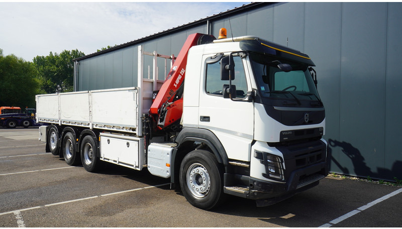 Camião grua Volvo FMX 460 8X4 OPEN BOX WITH HIAB X-HIPRO 232 E-3 CRANE: foto 10
