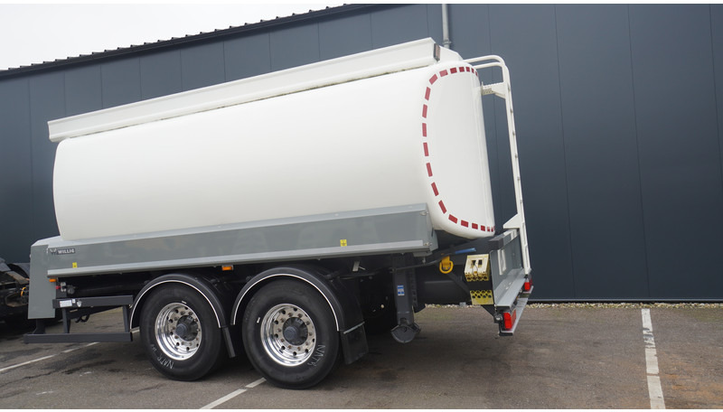 Reboque cisterna para transporte de combustível WILLIG 2 AXLE ADR FUEL TANK TRAILER 18.000LTR: foto 9