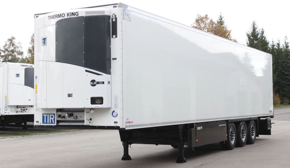 Schmitz Cargobull FP 60 V7 Thermo King SLXi 300 / JAK NOWA / ŚCIANA 7 CM / - Semi-reboque frigorífico: foto 1 Schmitz Cargobull FP 60 V7 Thermo King SLXi 300 / JAK NOWA / ŚCIANA 7 CM / - Semi-reboque frigorífico: foto 1