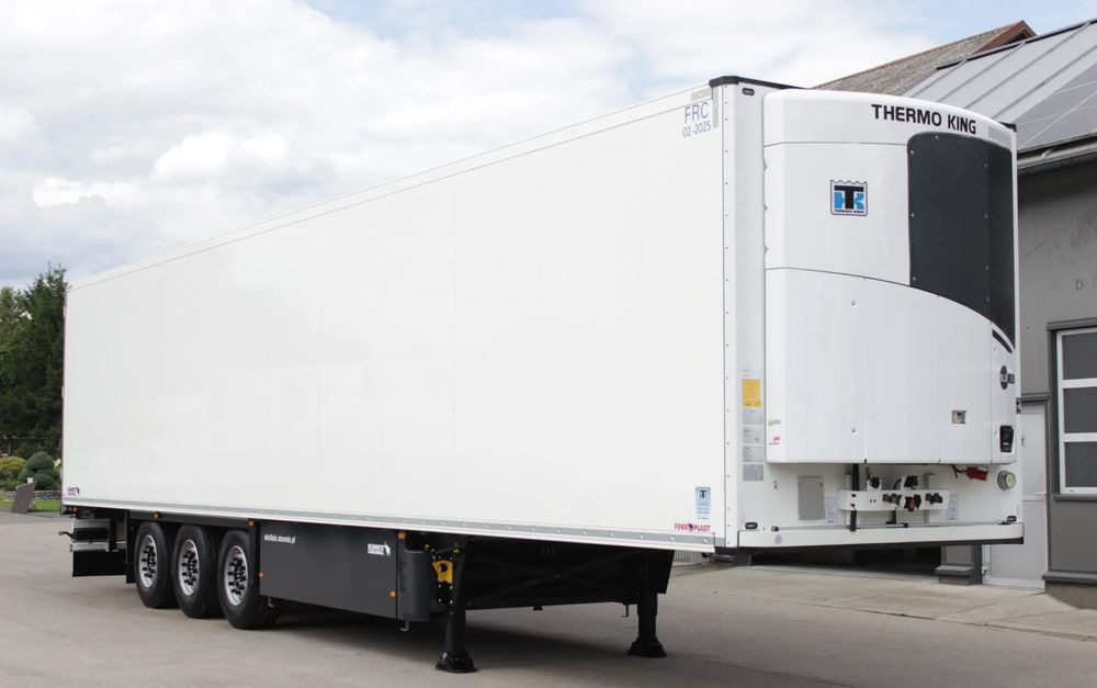 Schmitz Cargobull FP 60 V7 Thermo King SLXi 300 / JAK NOWA / ŚCIANA 7 CM / - Semi-reboque frigorífico: foto 1 Schmitz Cargobull FP 60 V7 Thermo King SLXi 300 / JAK NOWA / ŚCIANA 7 CM / - Semi-reboque frigorífico: foto 1