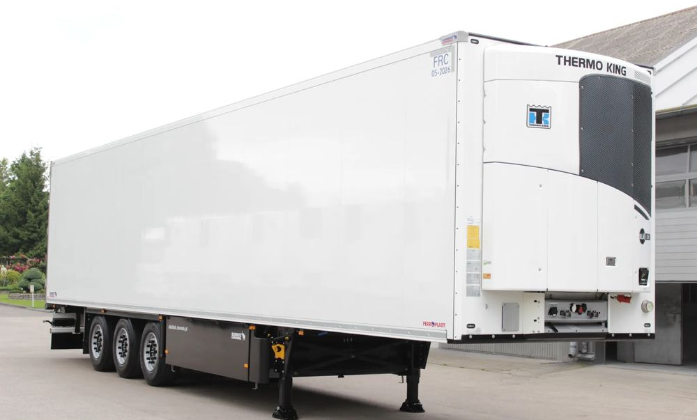 Schmitz Cargobull FP 60 V7 Thermo King SLXi 300 / ŚWIATŁA LED / JAK NOWA / ŚCIANA 7 CM / - Semi-reboque frigorífico: foto 3 Schmitz Cargobull FP 60 V7 Thermo King SLXi 300 / ŚWIATŁA LED / JAK NOWA / ŚCIANA 7 CM / - Semi-reboque frigorífico: foto 3