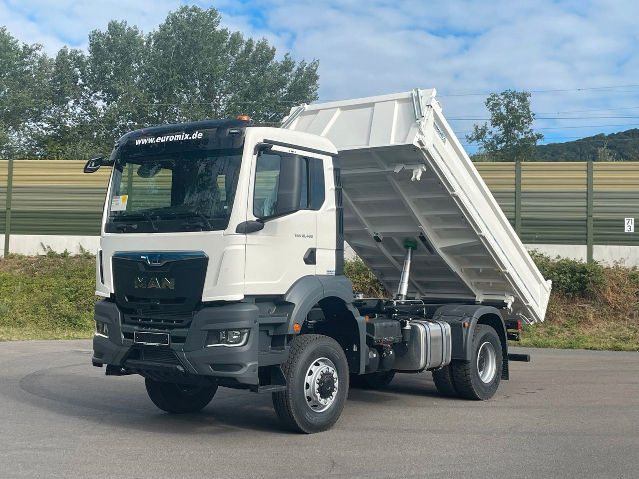 MAN TGS 18.400 TG3 4x4 Euro6e 3-Seiten-Kippe Euromix - Camião basculante: foto 1 MAN TGS 18.400 TG3 4x4 Euro6e 3-Seiten-Kippe Euromix - Camião basculante: foto 1