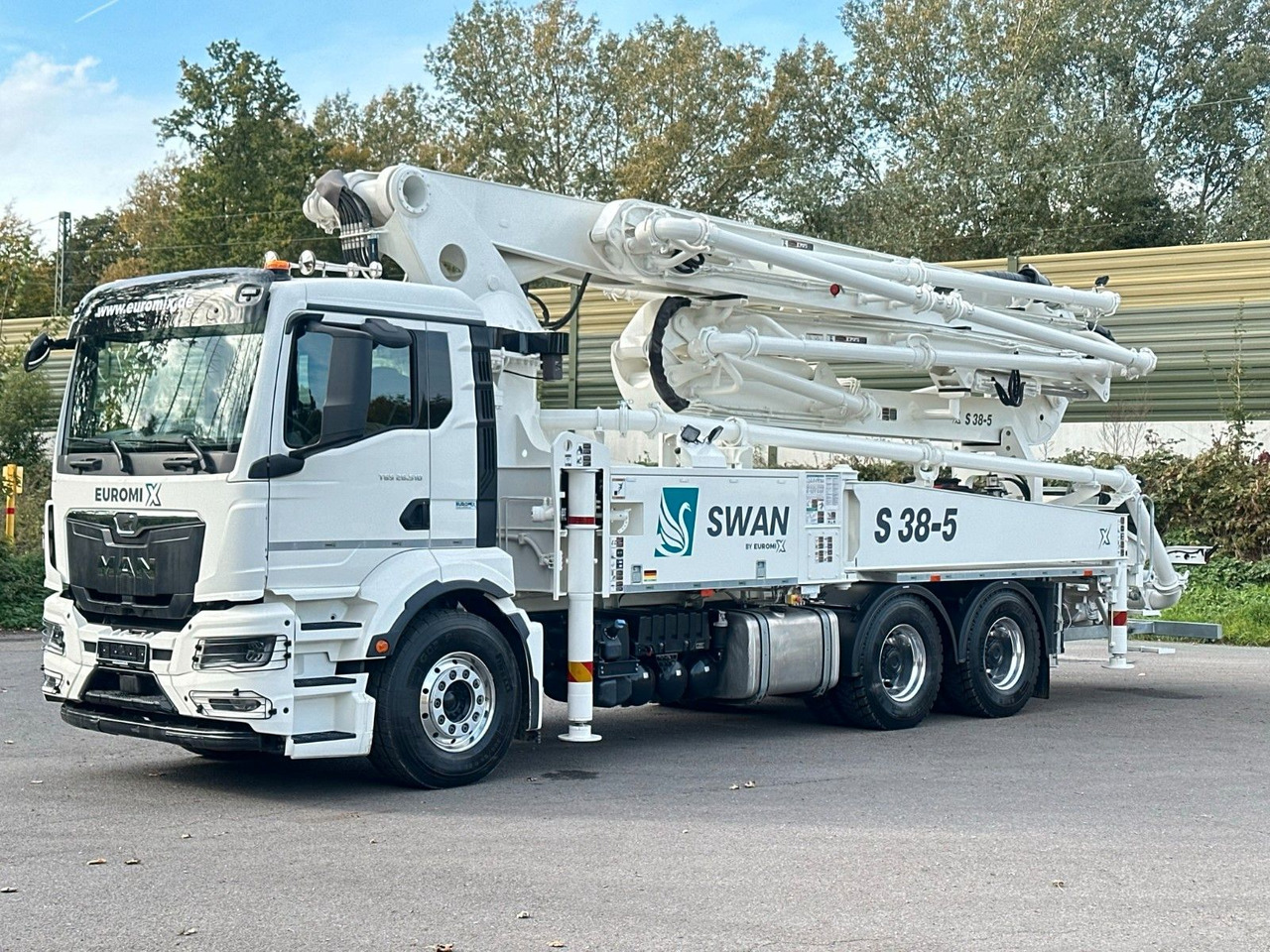 MAN TGS 26.510 6x4 SWAN TSP 38-5 160RZ ( 38m ) - Camião betoneira: foto 3 MAN TGS 26.510 6x4 SWAN TSP 38-5 160RZ ( 38m ) - Camião betoneira: foto 3