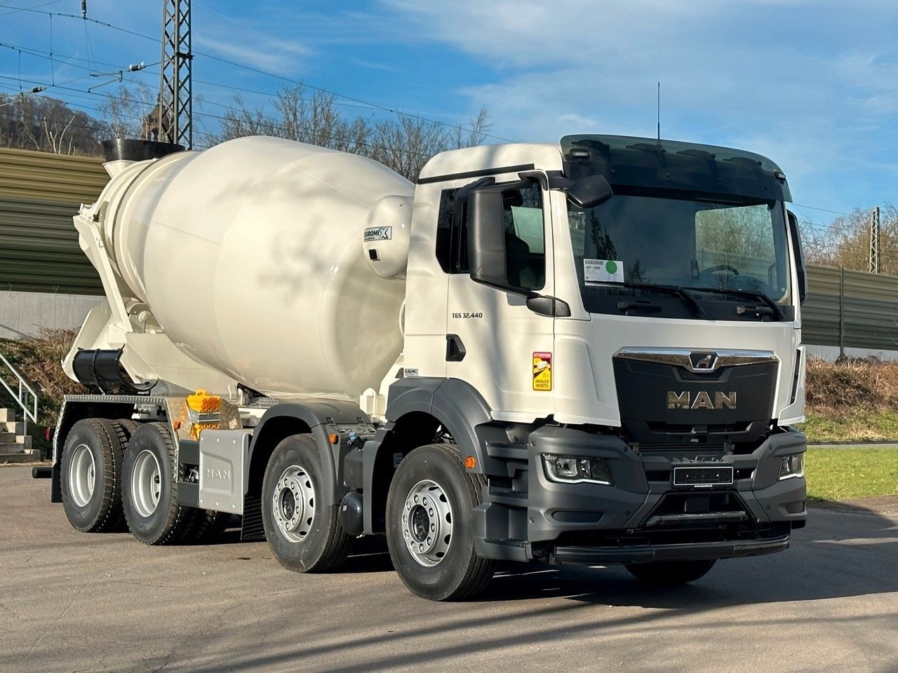 Camião betoneira MAN TGS 32.440 8x4 / Euromix MTP EM 10 L: foto 10