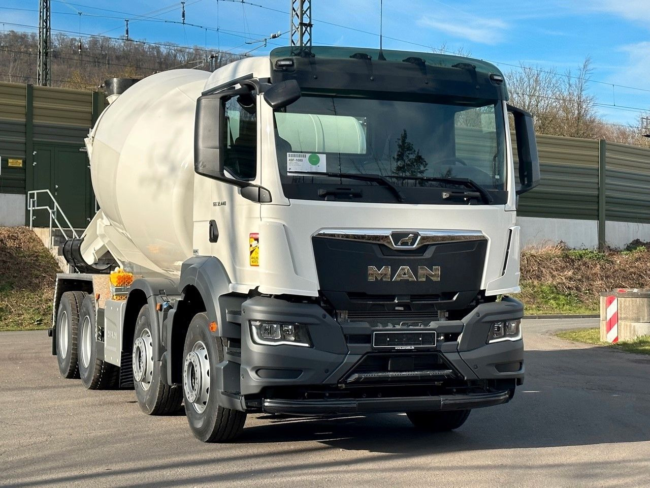 Camião betoneira MAN TGS 32.440 8x4 / Euromix MTP EM 10 L: foto 11