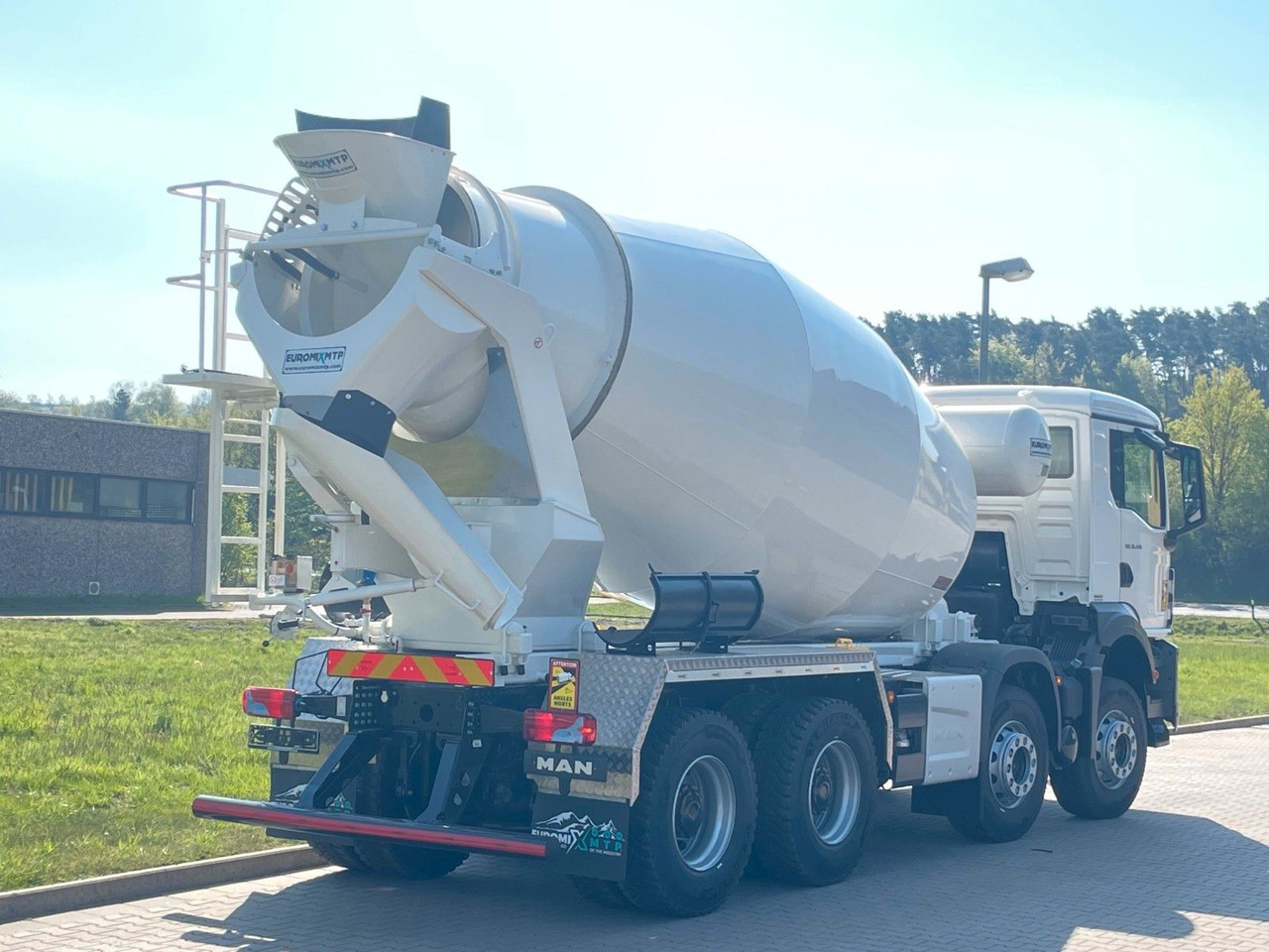 Camião betoneira MAN TGS 35.520 8x4 /Euro6e  EuromixMTP  EM 10 L: foto 7
