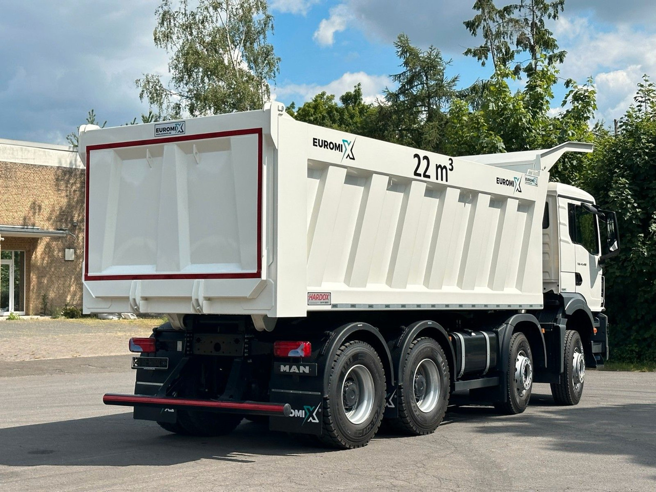 MAN TGS 41.400 8x4 / EUROMIX MTP 22m³/ Eckige Mulde - Camião basculante: foto 5 MAN TGS 41.400 8x4 / EUROMIX MTP 22m³/ Eckige Mulde - Camião basculante: foto 5