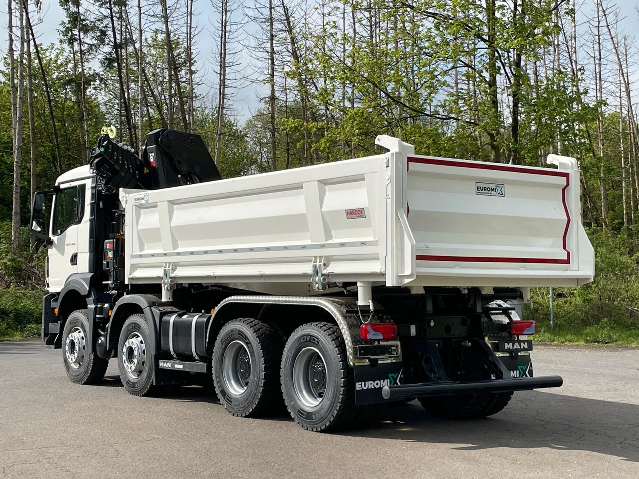 MAN TGS 41.480 8x4/Euro6e Euromix Kipper Hiab 228-6 - Camião basculante, Camião grua: foto 5 MAN TGS 41.480 8x4/Euro6e Euromix Kipper Hiab 228-6 - Camião basculante, Camião grua: foto 5