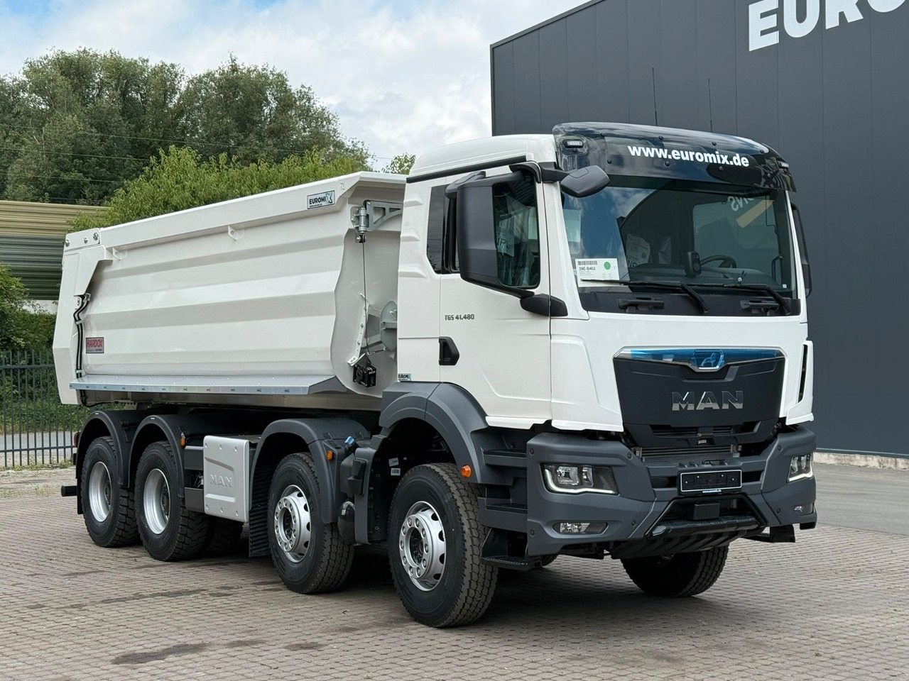 MAN TGS 41.480 BB 8X4 Euromix Mulden Kipper HARDOX - Camião basculante: foto 3 MAN TGS 41.480 BB 8X4 Euromix Mulden Kipper HARDOX - Camião basculante: foto 3