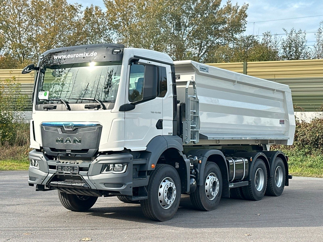 MAN TGS 41.480 BB 8X4 Euromix Mulden Kipper HARDOX - Camião basculante: foto 1 MAN TGS 41.480 BB 8X4 Euromix Mulden Kipper HARDOX - Camião basculante: foto 1