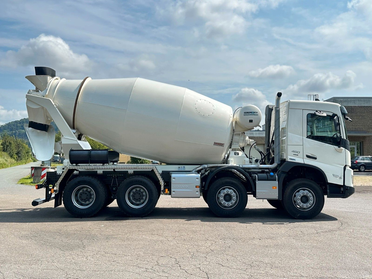 Camião betoneira Volvo FMX 500 8X4 Retarder EuromixMTP EM 9 L: foto 8