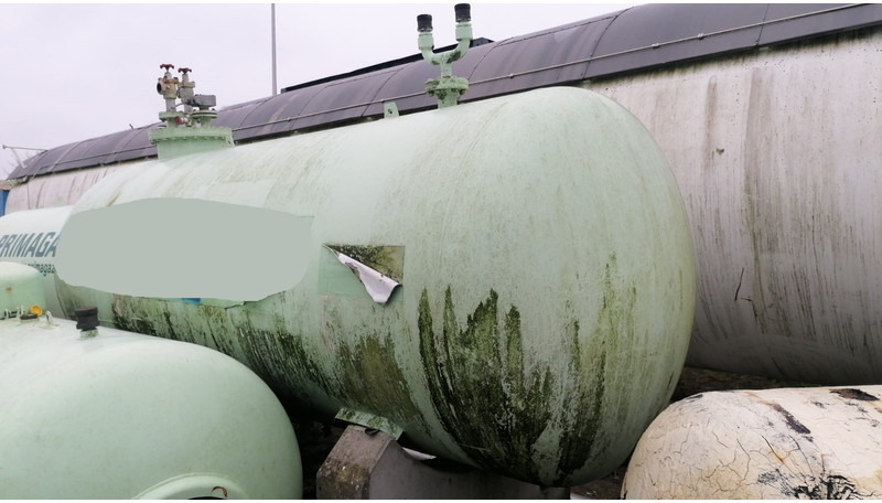 De Visser used Gastank Propaan/Butaan LPG tank 8000L (4 ton) Ø 1600 LPG, gas, gaz, Gastank - Depósito de armazenamento: foto 4 De Visser used Gastank Propaan/Butaan LPG tank 8000L (4 ton) Ø 1600 LPG, gas, gaz, Gastank - Depósito de armazenamento: foto 4