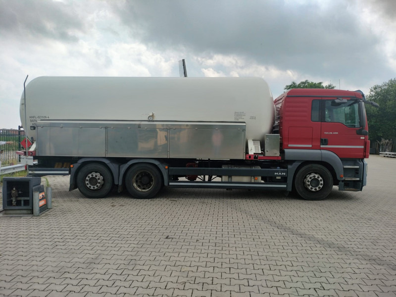 MAN TGS 26.400 6x2-4 LL 26900 Liter Gas tank truck ID 2.168 Rootselaar, flowmeter, pump - Camião cisterna: foto 3 MAN TGS 26.400 6x2-4 LL 26900 Liter Gas tank truck ID 2.168 Rootselaar, flowmeter, pump - Camião cisterna: foto 3